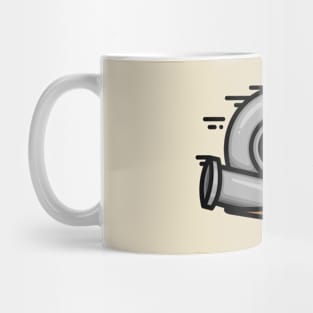 Turbo Snail - Wood Mug